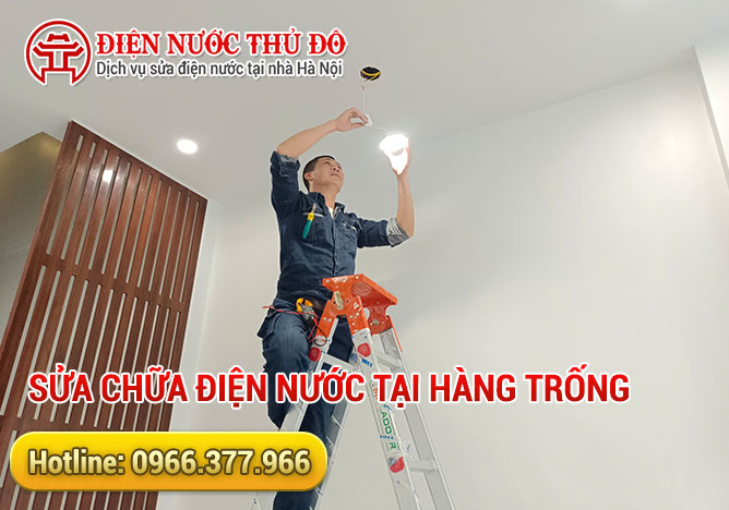 Sửa chữa điện nước tại Hàng Trống