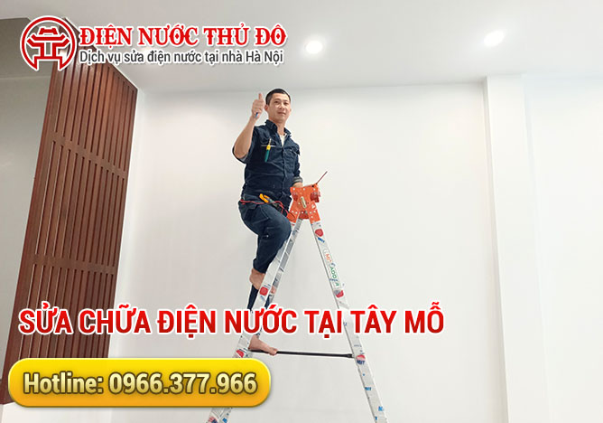 Sửa chữa điện nước tại Tây Mỗ