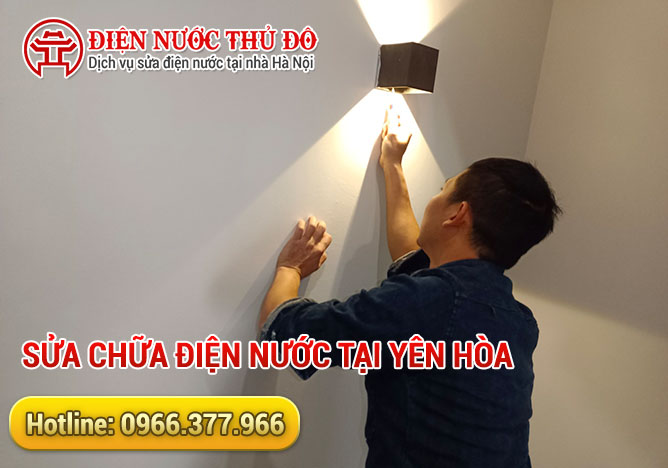 Sửa chữa điện nước tại Yên Hòa