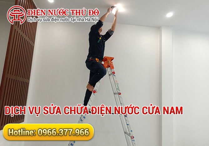 Sửa chữa điện nước tại Cửa Nam