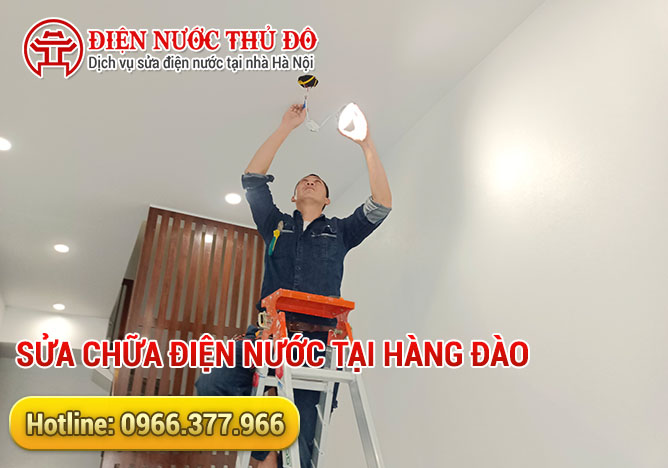 Sửa chữa điện nước tại Hàng Đào