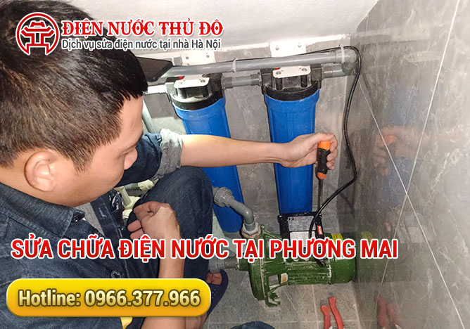 Sửa chữa điện nước tại Phương Mai