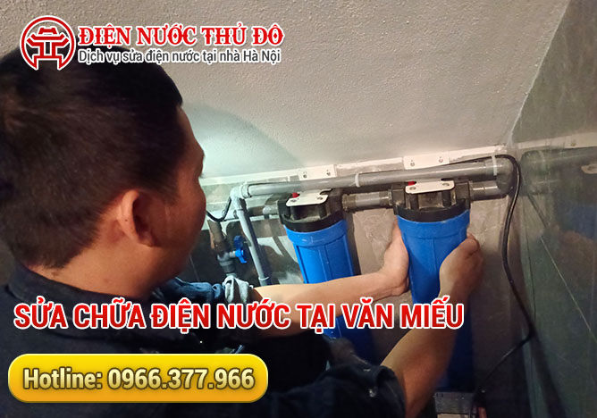 Sửa chữa điện nước tại Văn Miếu