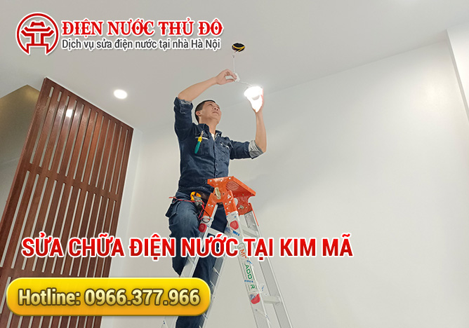 Sửa chữa điện nước tại Kim Mã