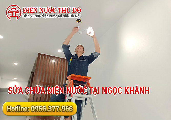 Sửa chữa điện nước tại Ngọc Khánh