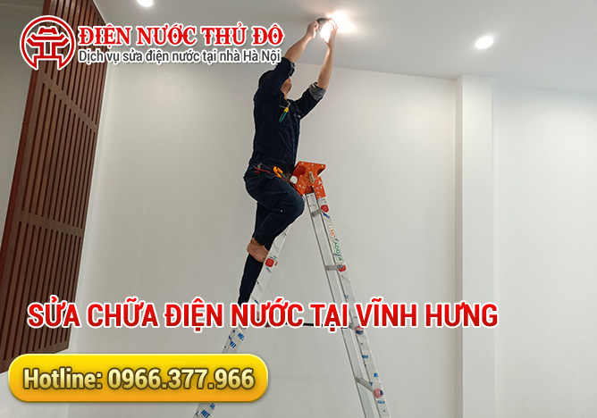 Sửa chữa điện nước tại Vĩnh Hưng