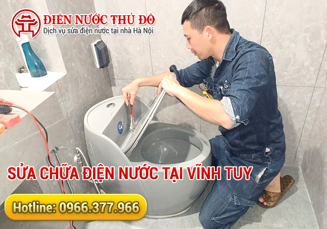 Sửa chữa điện nước tại Vĩnh Tuy