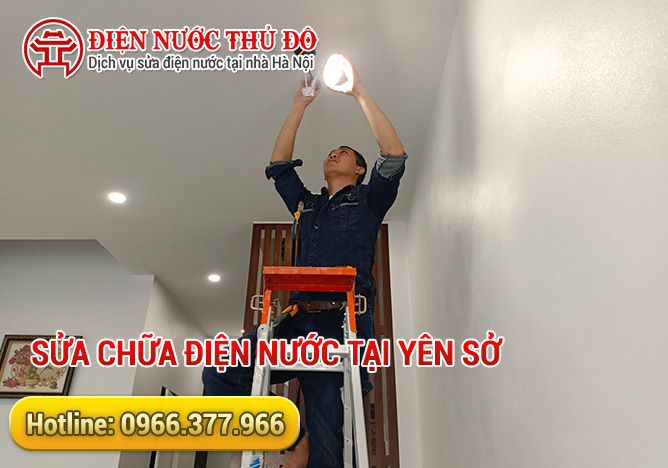 Sửa chữa điện nước tại Yên Sở