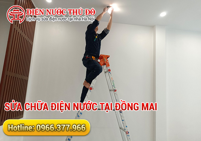 Sửa chữa điện nước tại Đồng Mai