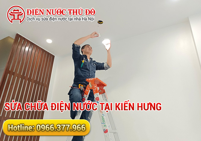 Sửa chữa điện nước tại Kiến Hưng