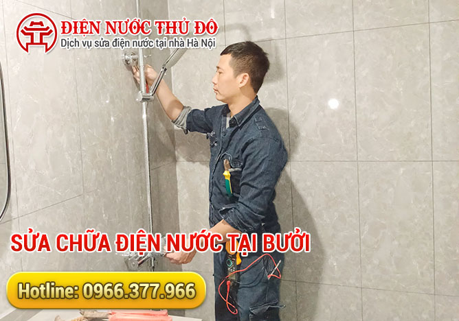 Sửa chữa điện nước tại Bưởi