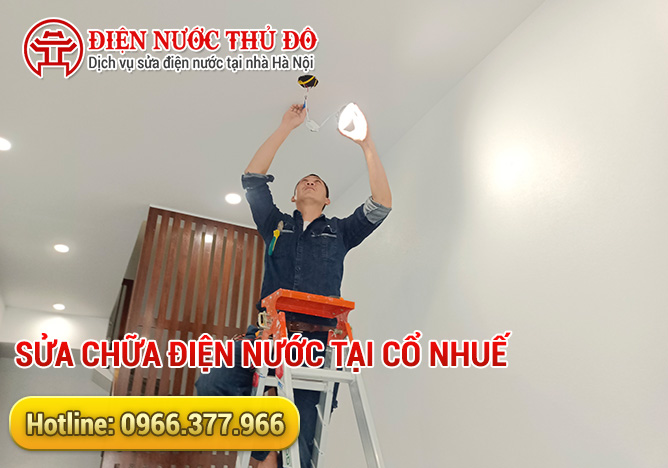 Sửa chữa điện nước tại Cổ Nhuế